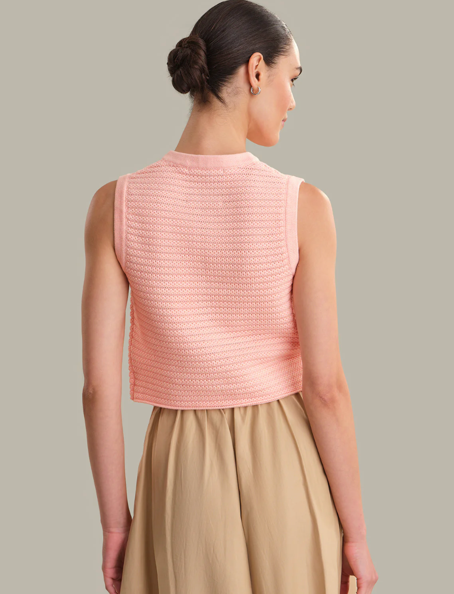 Lela Textured Vest