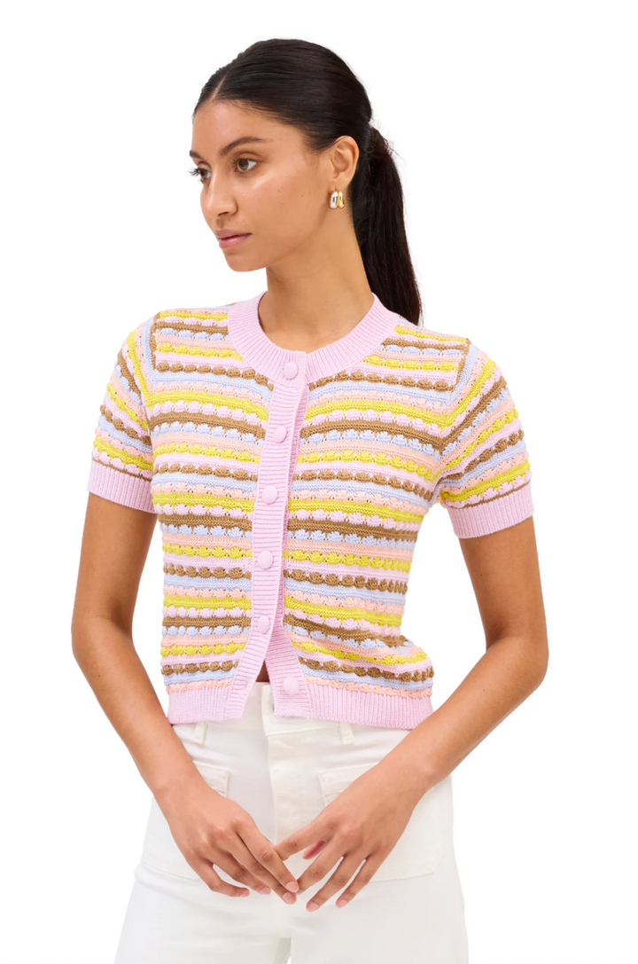 Spring Adelle Cardigan Orchid