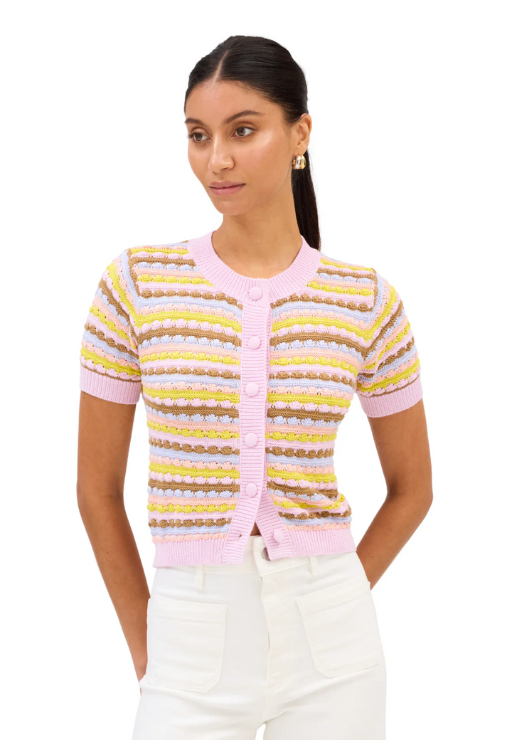 Spring Adelle Cardigan Orchid
