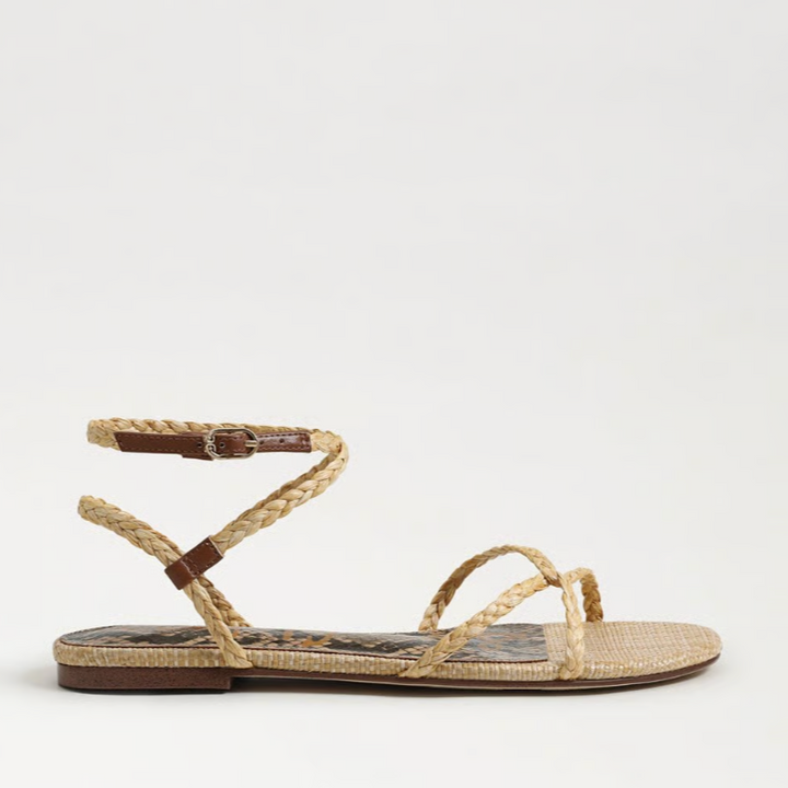 Ellina Sandal Natural Raffia