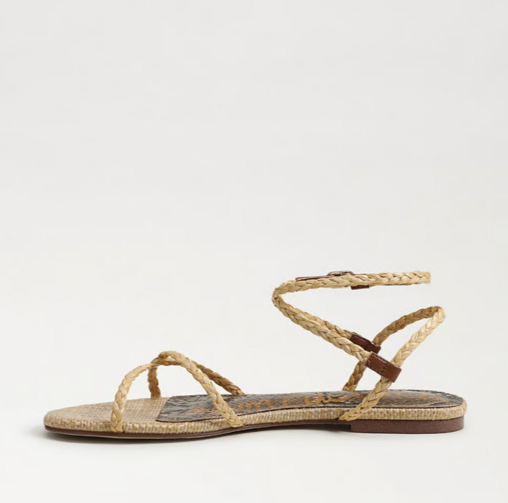 Ellina Sandal Natural Raffia