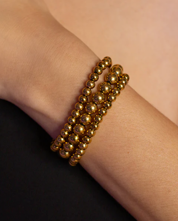 Waterproof 6mm Ball Bracelet