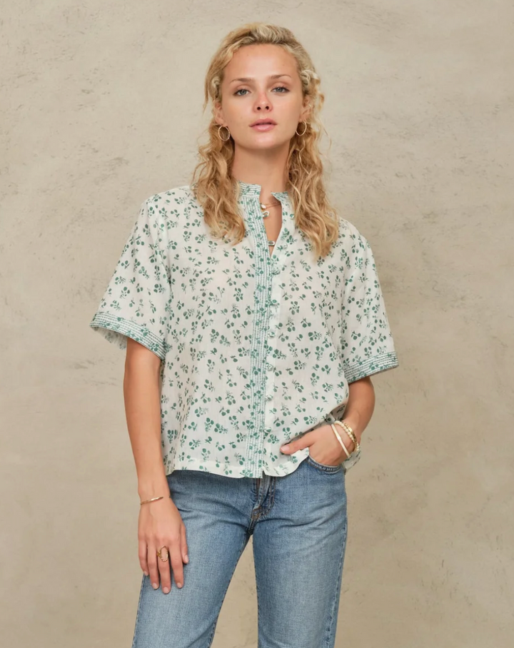 Edie Top Green
