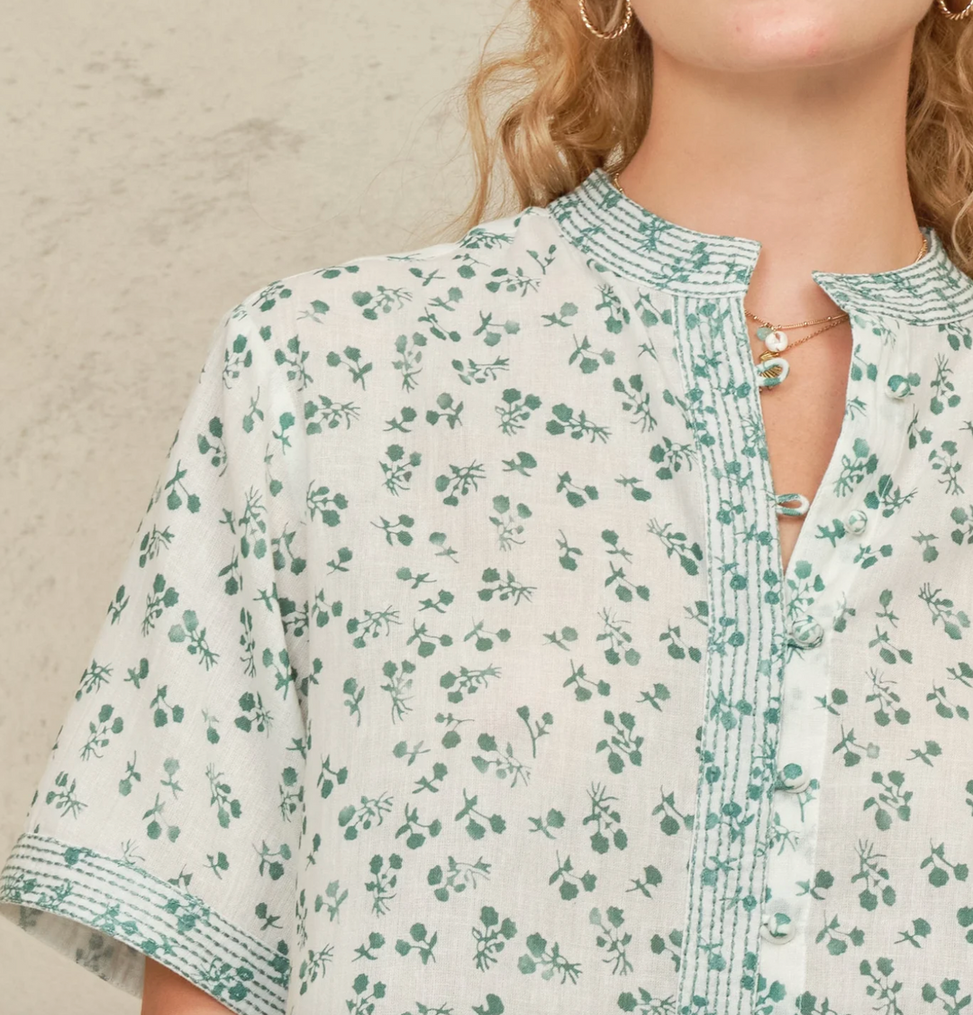 Edie Top Green