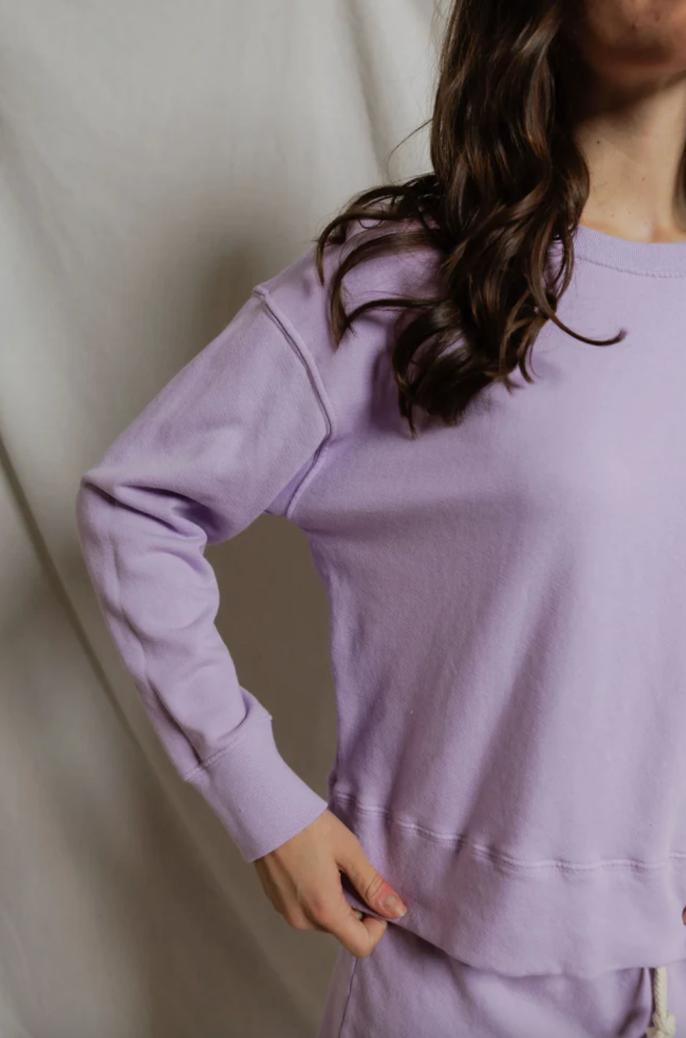 Tyler Sweatshirt Ultraviolet