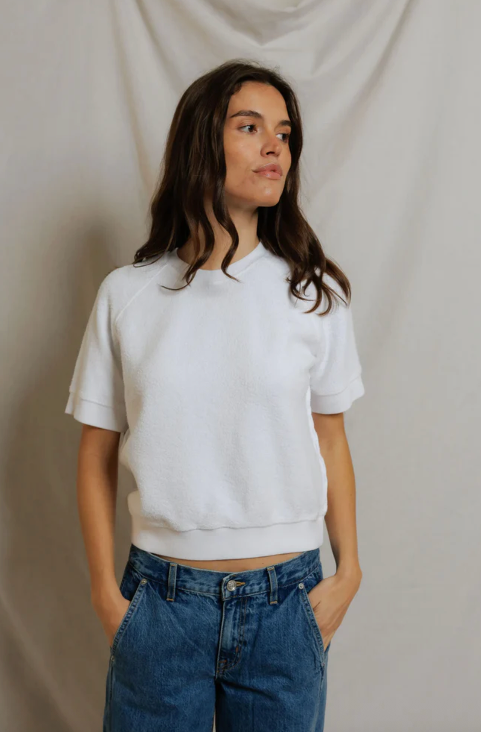 Kennedy Sweatshirt White