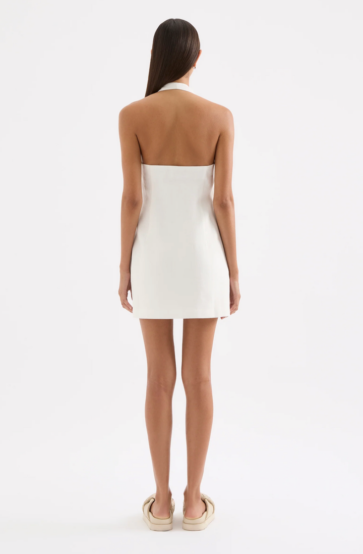 Zayda Linen Mini Dress