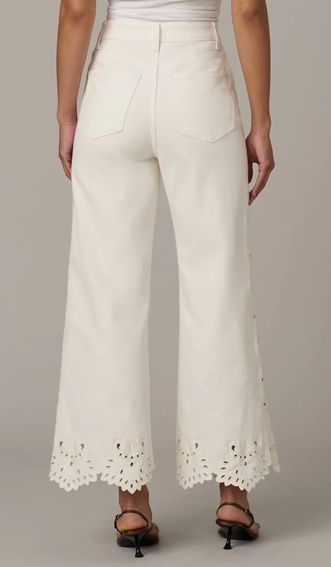 The Mia Ankle Ecru Broderie