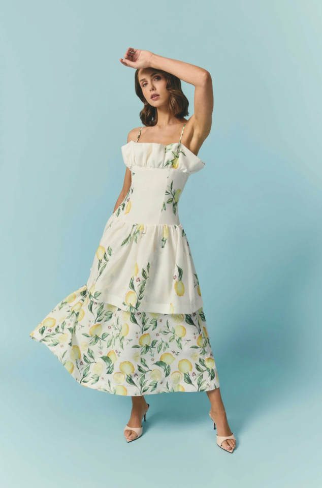 Hana Tiered Maxi Dress