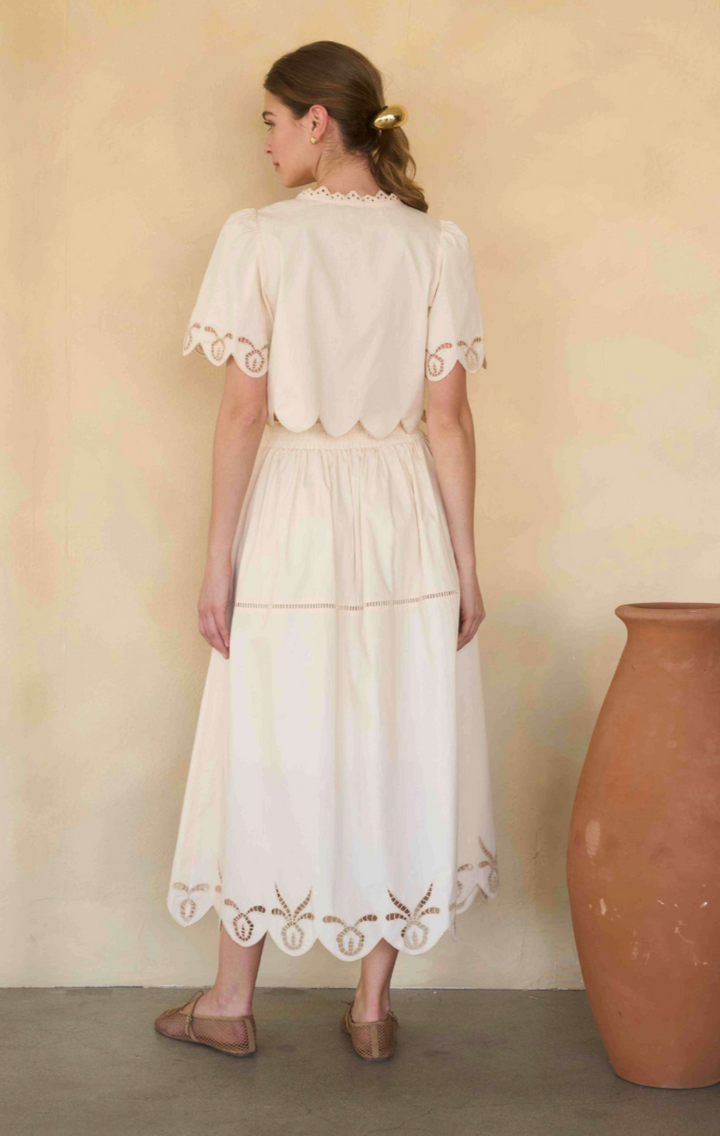 Sophie Eyelet Top