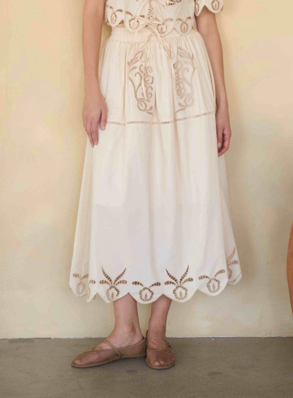Sophie Eyelet Skirt