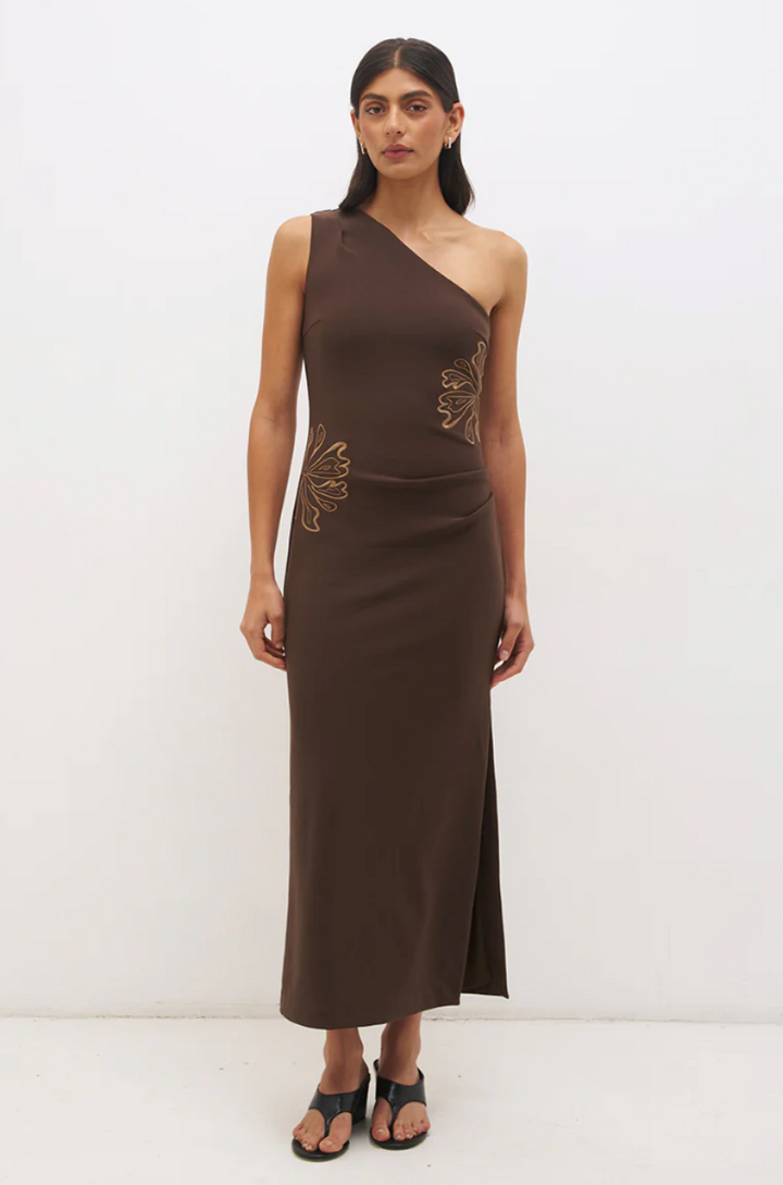 Maya Dress Fudge