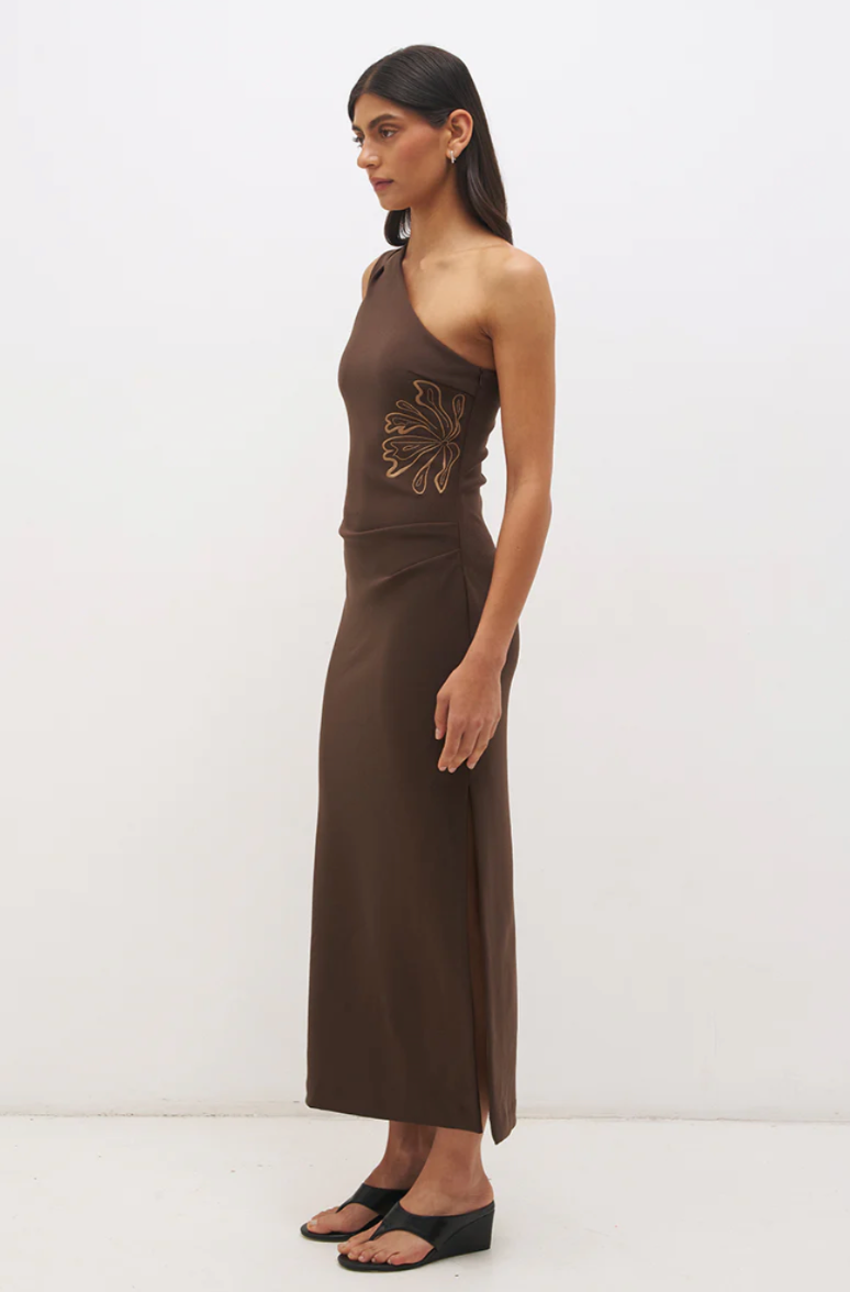 Maya Dress Fudge