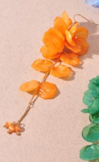 Fara Earrings Orange