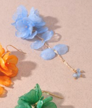 Fara Earrings Light Blue