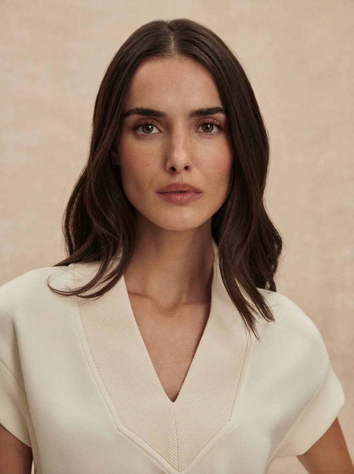 Gracee V-Neck Pristine