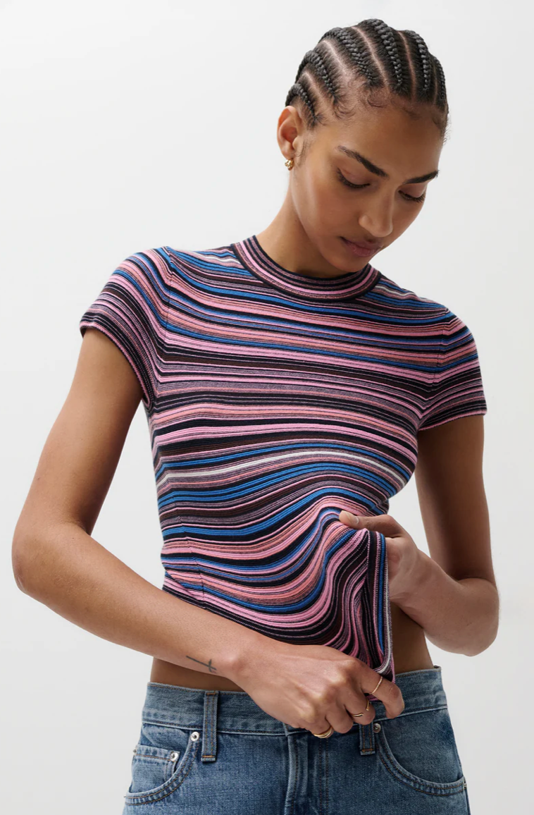 Selene Sweater Tee Egyptian Blue