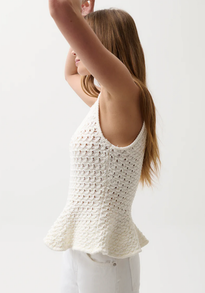Anna Peplum Sweater
