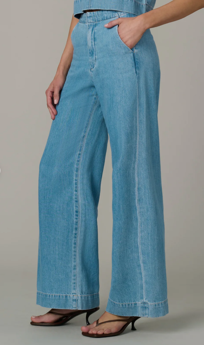 The Clean Denim Trouser