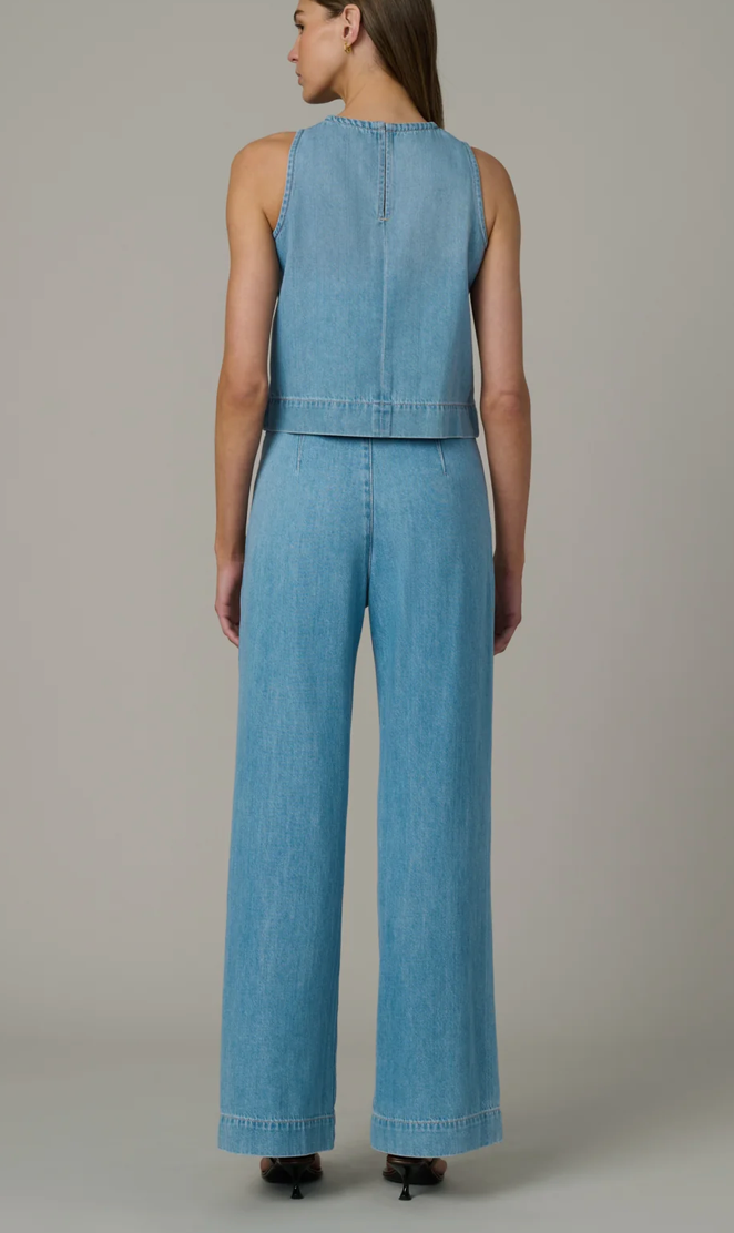 The Clean Denim Trouser