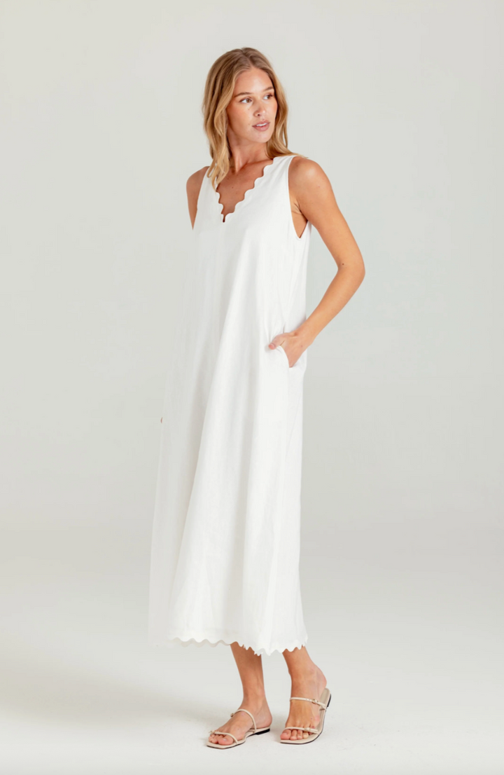 Ellery Dress Whisper White