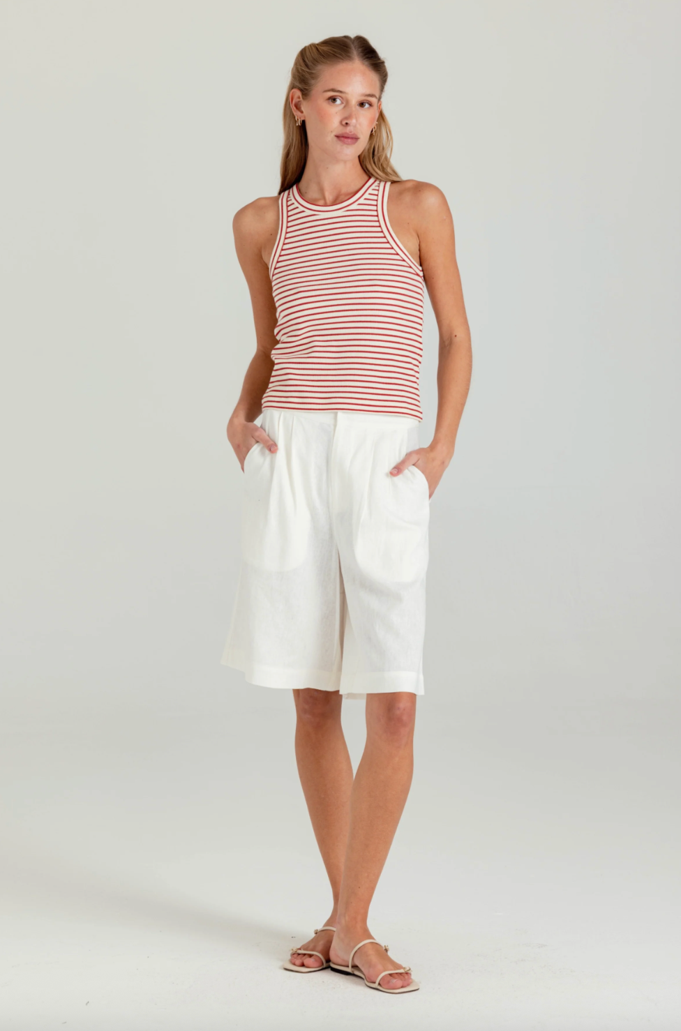 Tina Tank Regatta Stripe