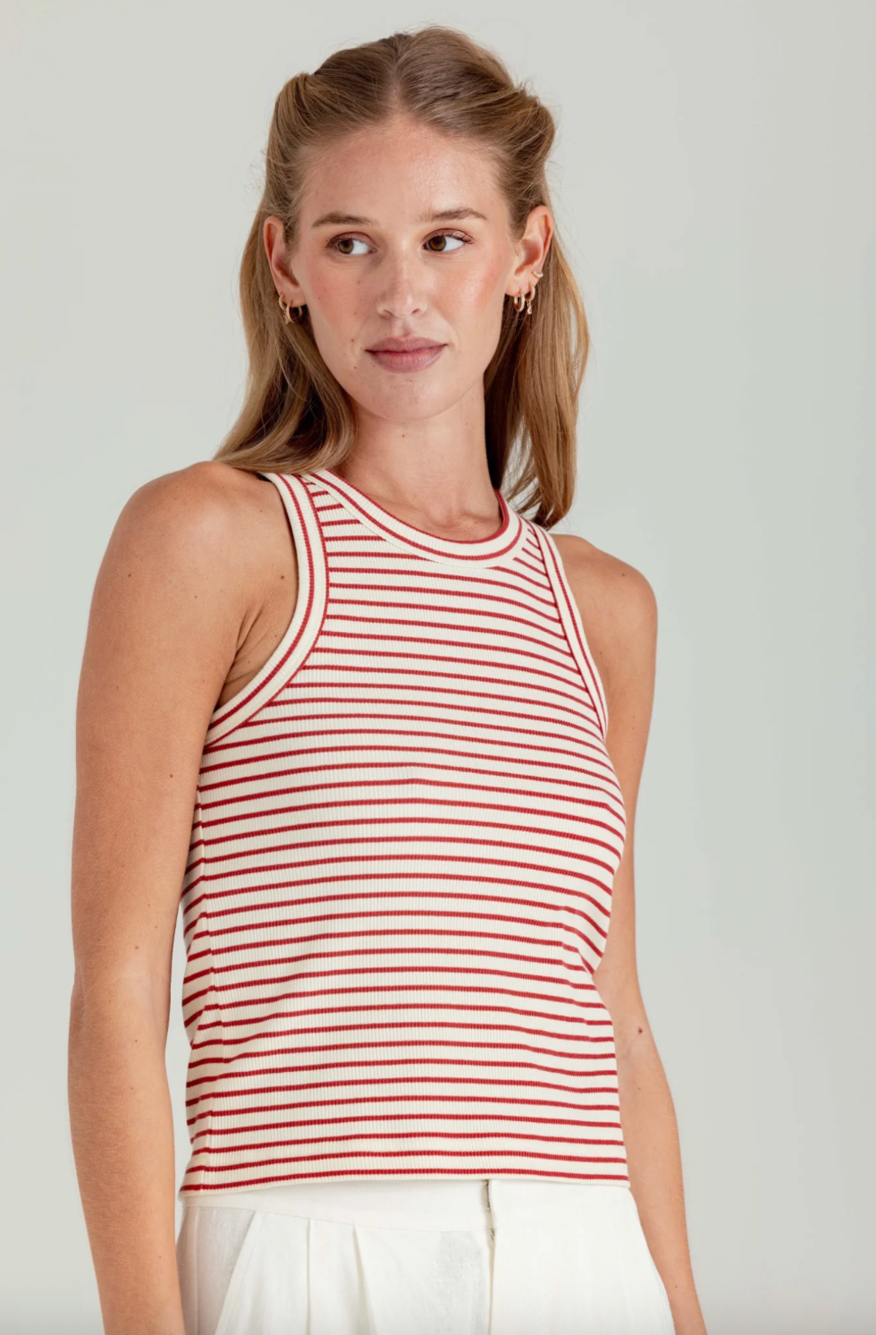 Tina Tank Regatta Stripe