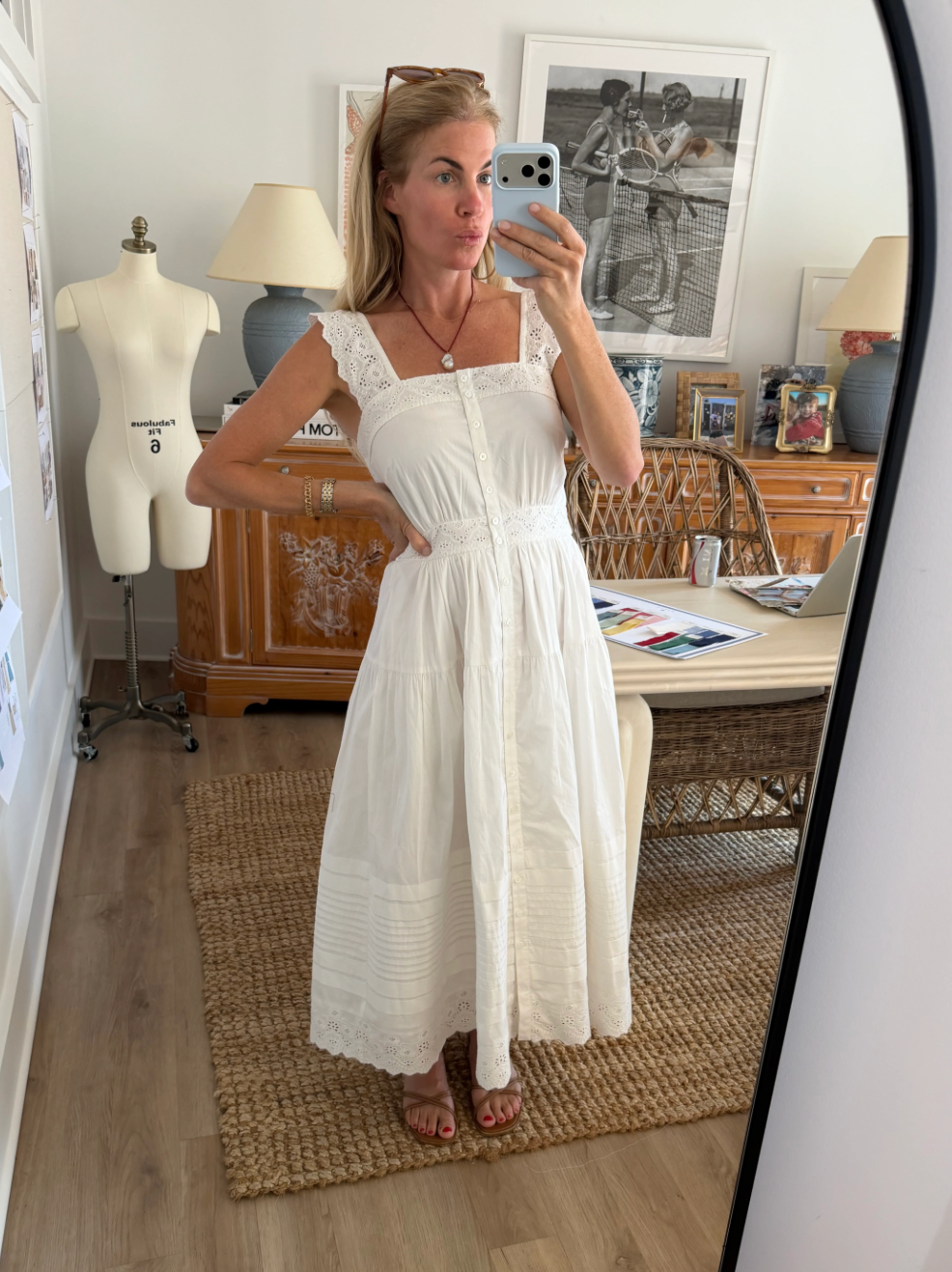 Frida Dress Ivory