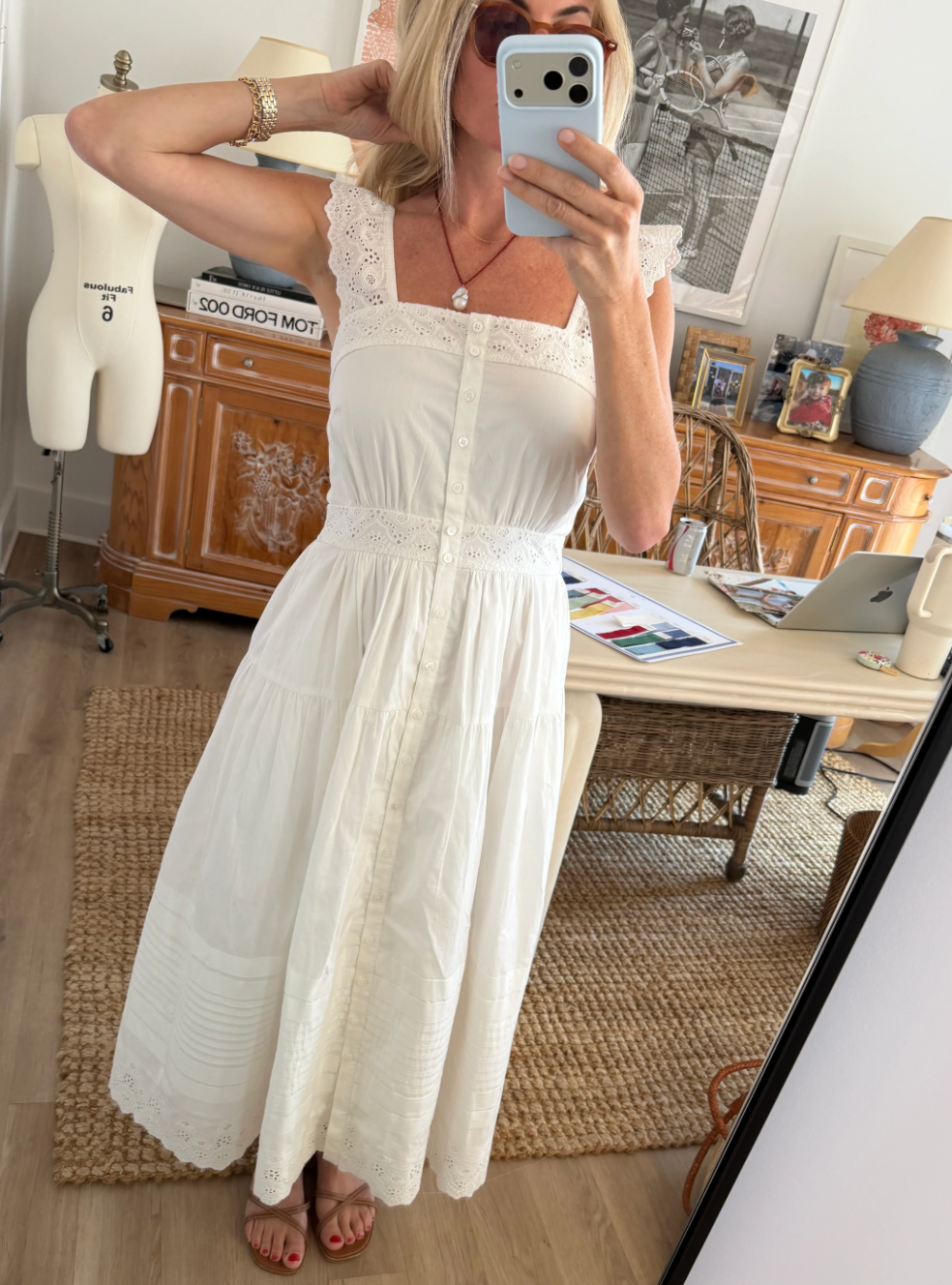Frida Dress Ivory