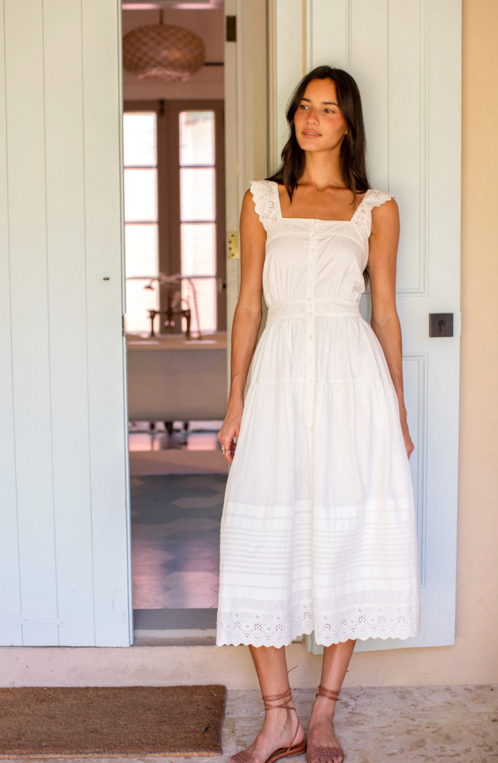 Frida Dress Ivory