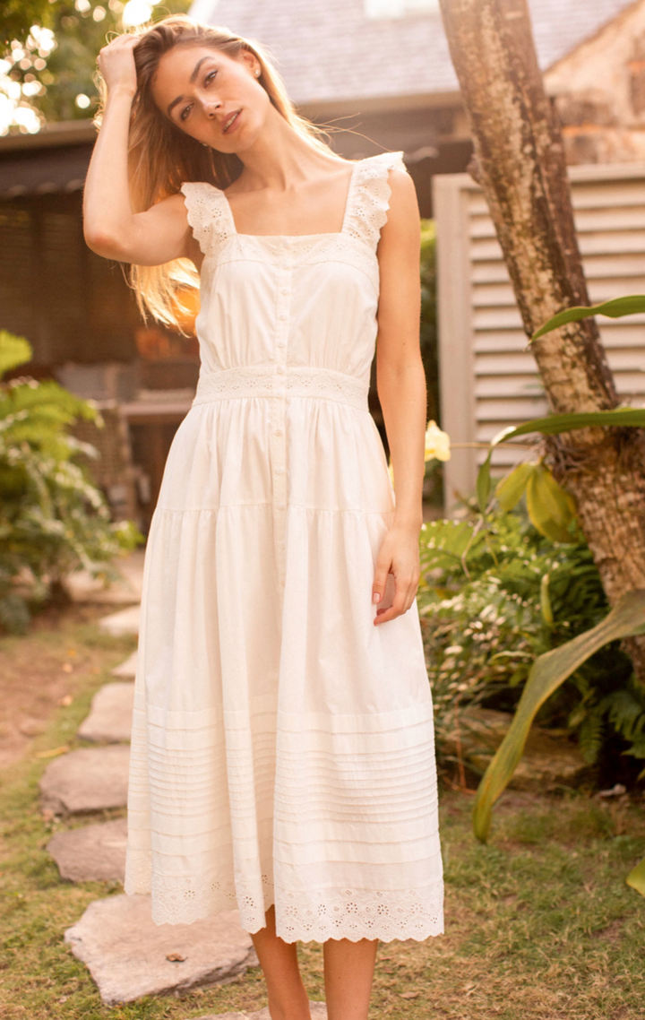 Frida Dress Ivory
