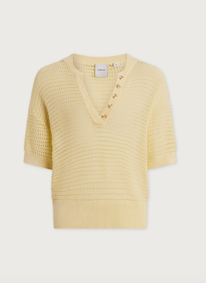 Callie Knit Top Anise Flower