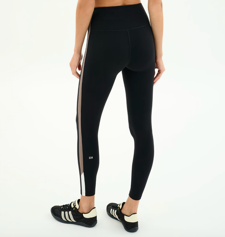 Layla Airweight High Waist 7/8 Black/Lentil