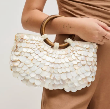 Scarlett Evening Bag Ivory
