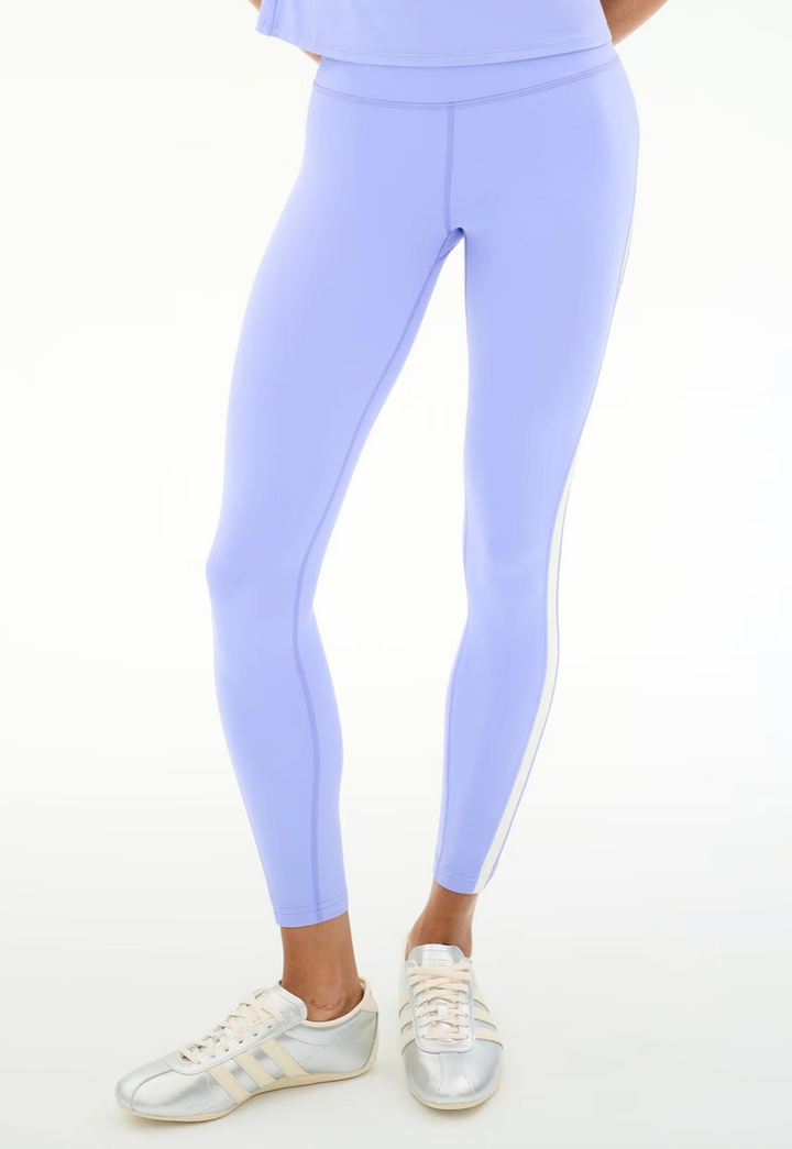 Miles High Waist Rigor 7/8 Purple Haze/White
