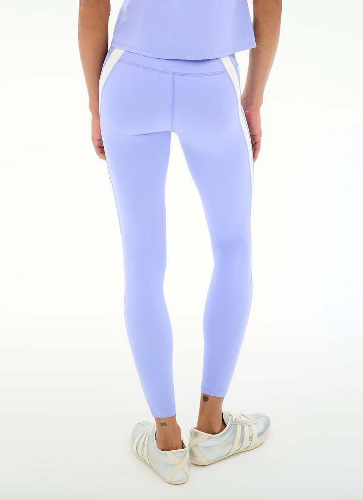 Miles High Waist Rigor 7/8 Purple Haze/White