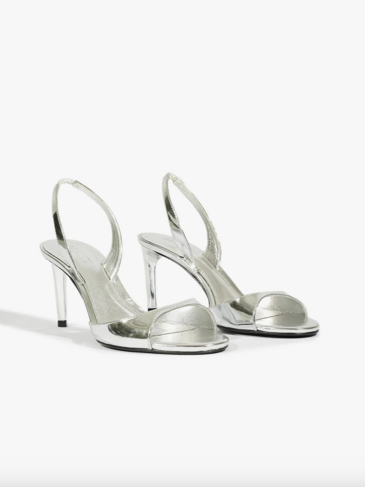 Scarlett Sling Heel Prata