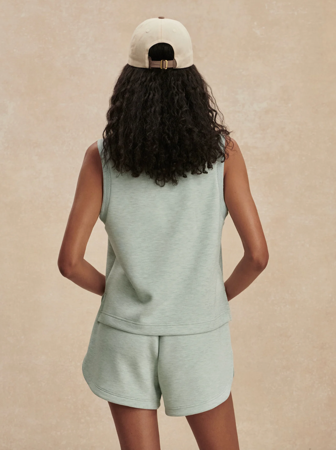 Coulter High Rise Short 3.5 Mint Green Marl