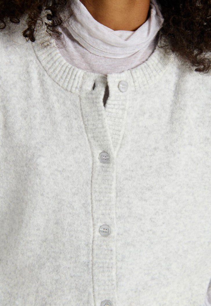 Damsville Cardigan Gris Chine