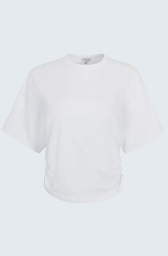 Veronica Kimono Sleeve Fitted Tee Le Blanc