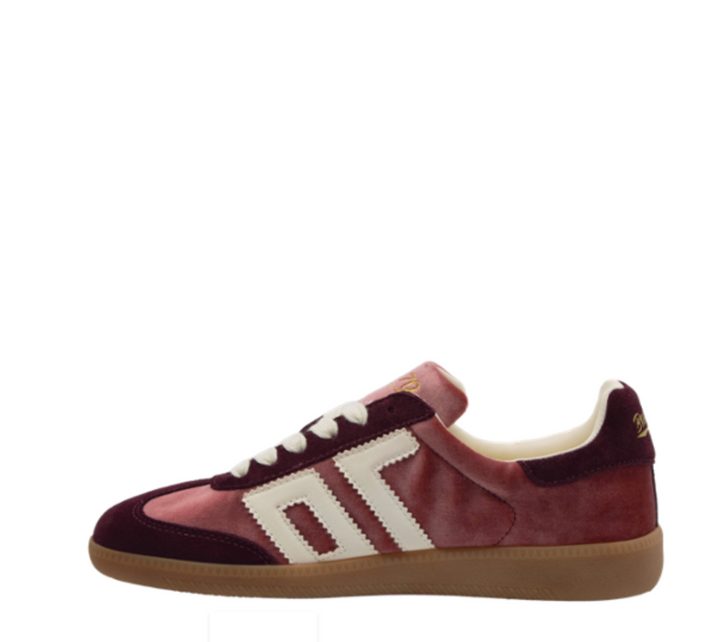 Cloud W26 Sneakers Velvet Wine Butter