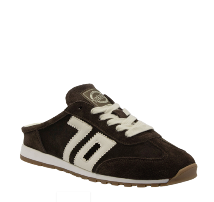 Venice W26 Backless Sneakers Velvet Coffee