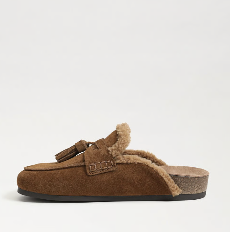 Astrid Mule Cozy Warm Nutmeg