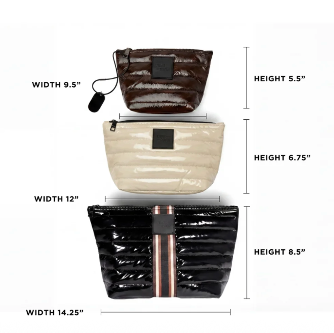 Travel Trio Black/Blonde/Choco