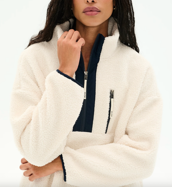 Reese Sherpa Half Zip Pull
