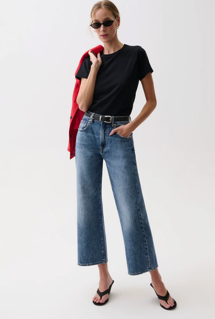 Larsen Relaxed Flare Jean Star Dew
