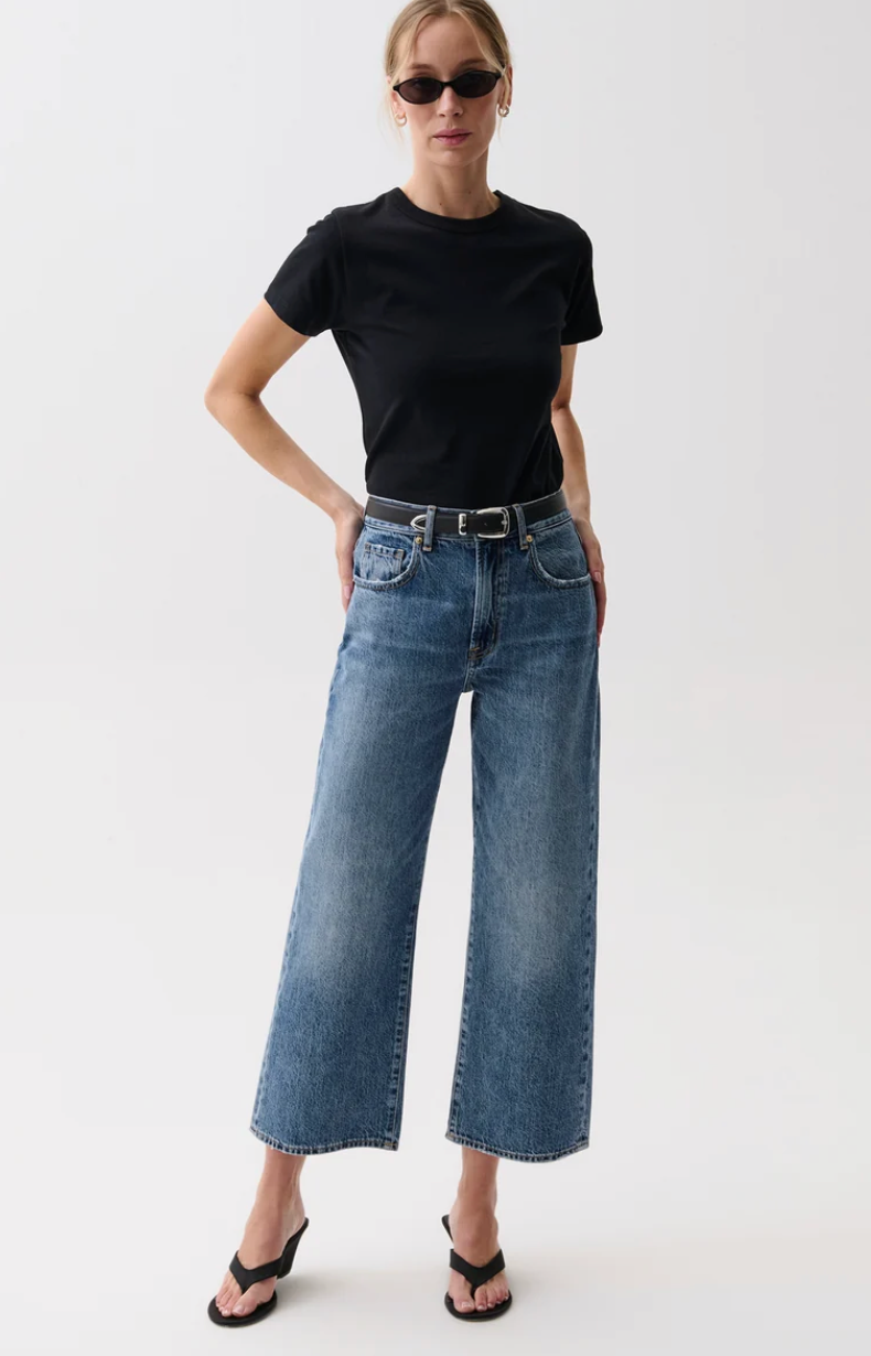 Larsen Relaxed Flare Jean Star Dew
