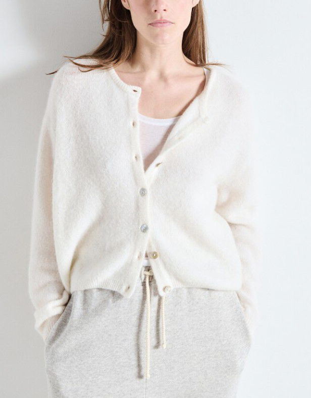 Vitow Cardigan Blanc