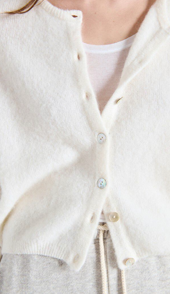 Vitow Cardigan Blanc