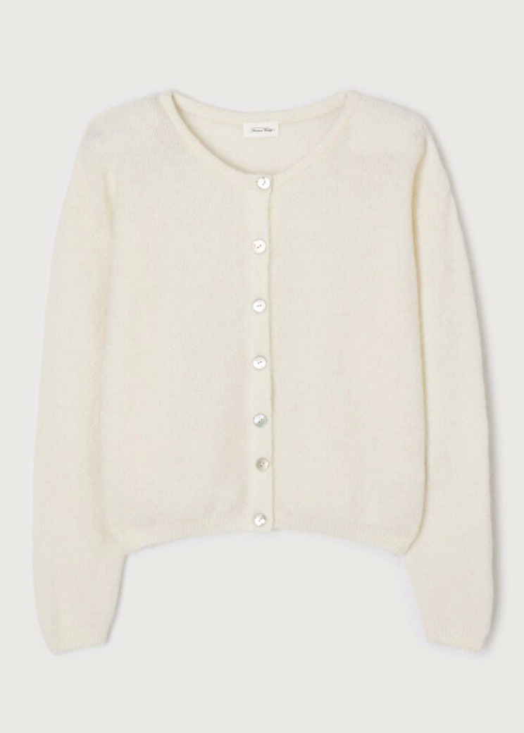 Vitow Cardigan Blanc